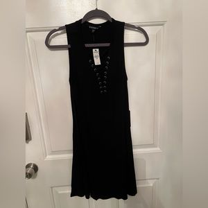 NWT Express black cotton dress- size small